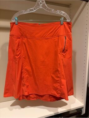 Royal Robbins Women's Active Skirt in Bright Orange
